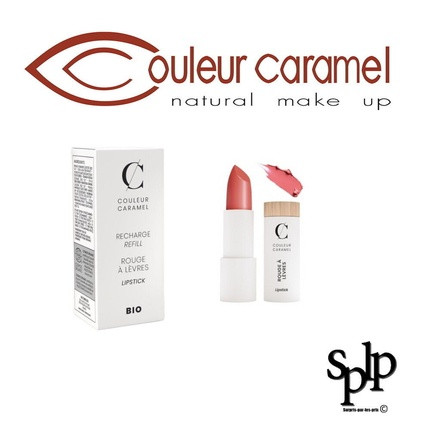 Couleur Caramel Organic Lipstick N°261 Rose Gourmand - New in Box