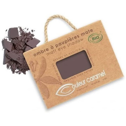 Couleur Caramel Organic & Vegan Eyeshadow Refill 081-Matte Intense Brown