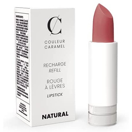 Couleur Caramel Organic & Vegan Matte Lipstick Refill 126 Rose Beige