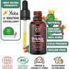 Bionoble Organic Prickly Pear Seed Oil 30ml - 100% Pure, Natural and Cold Pressed - Face, Body, Hair, Beard, Nails - Vegan and Cruelty Free - Glass Bottle + Pipette 30 ml