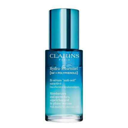 Clarins Hydra-Essentiel Bi-Phase Face Serum Intense Hydrating Serum 1 Fl Ounce