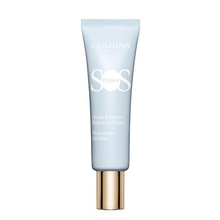 Clarins SOS Makeup Primer Mattifying Color Correcting 24H Hydration Hydrating Blurs Imperfections Boosts Radiance and Preps Skin All Skin Types 1.0 Ounce