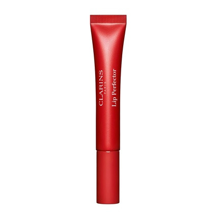 CLARINS Lip Perfector 2-In-1 Color Balm for Lips and Cheeks Nourishes and Plumps Lips Adds Buildable Color for Natural Glow Contains Natural Plant Extracts With Skincare Benefits