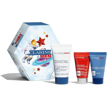 Clarins Gift Set Men Essentials 54ml - Stocking Filler Worth 22