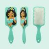 Disney Princesses 3D Jasmine Silicone Hair Brush for All Hair Types Green