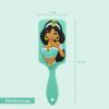 Disney Princesses 3D Jasmine Silicone Hair Brush for All Hair Types Green