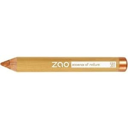 Zao Jumbo Eye Pencil 582 Brown Iridescent for Women