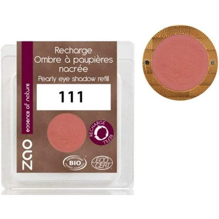 ZAO 111R Eye Shadow Refill Pearlescent Peach Pink