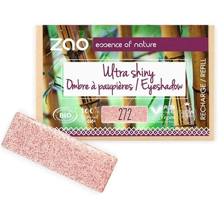 Zao Refill Rectangle Eyeshadow 272 Fairy Pink