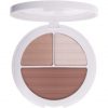 Vivienne Sabo Face Contouring Palette for Le Visage Mariniere 02 - 3 Colors Bronzer Dark Highlighter Light Highlighter