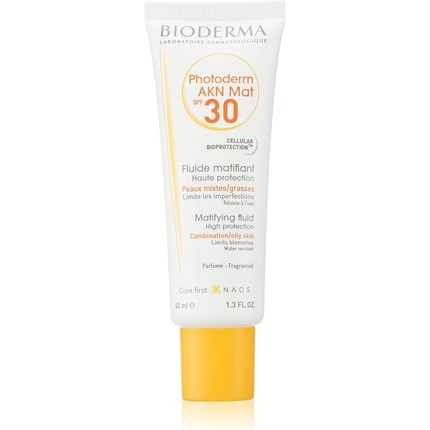 Bioderma Photoderm Akn Mat Sunscreen Fluid SPF 30 40ml