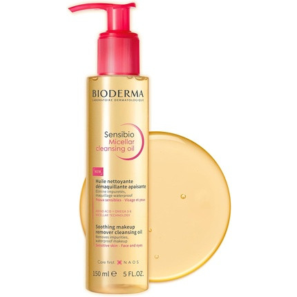 Bioderma Sensibio Micellar Oil Wash-Off Micellar Oil Cleanser for Sensitive Skin 150ml