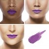 ALL TIGERS Feel The Power 980 Matt Vegan and Natural Liquid Lipstick - Long Lasting - Violet Color - Petroleum-Free with Organic Ingredients