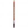 NOTE COSMETIQUE Natural Look Eyebrow 2 in 1 Eyebrow Pencil with Spoolie Brush Waterproof Double-Sided Wooden Pencil Beige