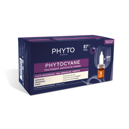 Phyto Phytocyane Hair Loss Treatment for Women Ampoules