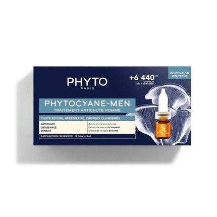 Phyto Phytocyane Anti-Hair Loss Treatment for Men 12x3.5ml