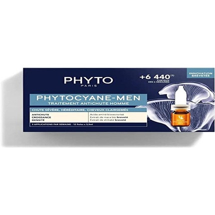 Phyto Cyane-Men Anti-Hair Loss Treatment for Men 12 x 3.5ml