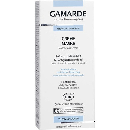 GAMARDE Bio-Kosmetik Hyaluronic Acid Moisturizing Cream Mask for Dry Skin 40ml