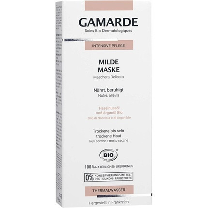 GAMARDE Bio-Cosmetics Mild Mask for Dry to Very Dry Skin 40ml