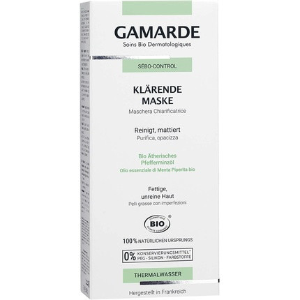 GAMARDE Bio-Kosmetik Clarifying Mask for Blemishes 40ml - Vegan