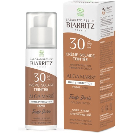 Alga Maris Lab Biarritz Gold Color Facial Cream SPF30 50ml