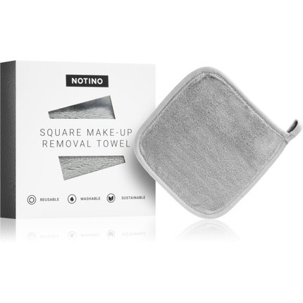 Notino Spa Collection Square Makeup Removing Towel - Grey