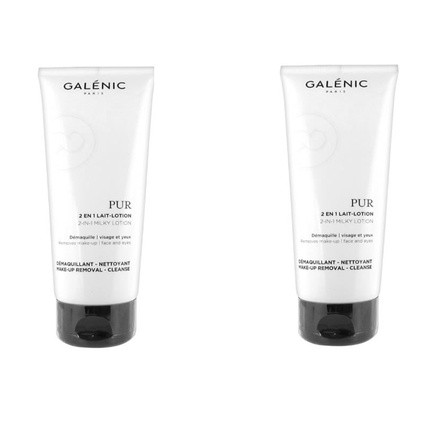 Galenic Pur 2-in-1 Makeup Remover 200ml - Pack of 2