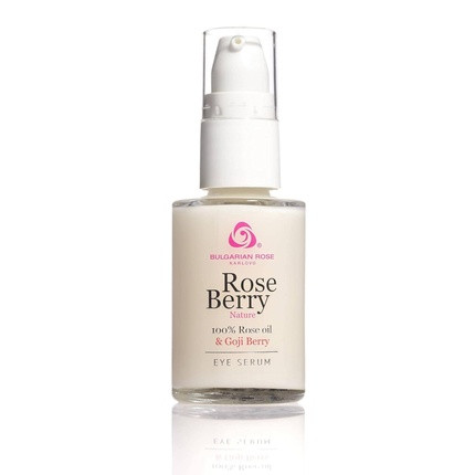 Bulgarian Rose Eye Contour Serum with Berries 30ml Enriched with Blueberry and Argan Oil