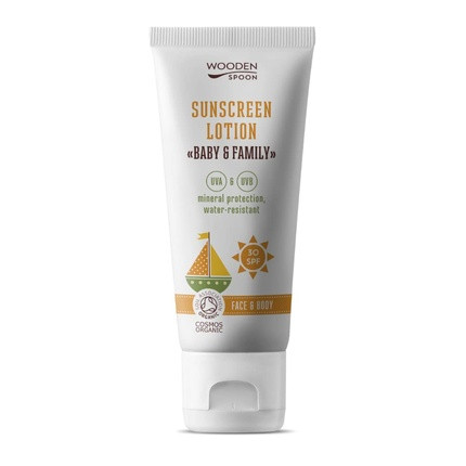 WoodenSpoon Baby & Family Body Sunscreen LSF 30 100ml