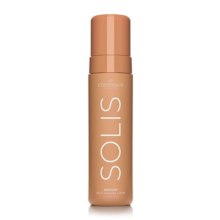 Cocosolis Solis Natural Self-Tanning Foam Medium Deep Tan 200ml