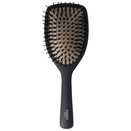 Parsa Keratin Care Shine Paddle Brush - Black - Large