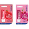 Labello Fruity Color Shine Lip Care in Cherry and Strawberry