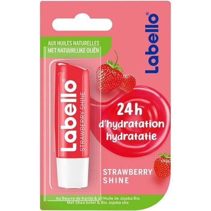 Labello Strawberry Shine Lip Balm 4.8g