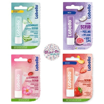 Labello Caring Scrub Lip Balm Various Kinds