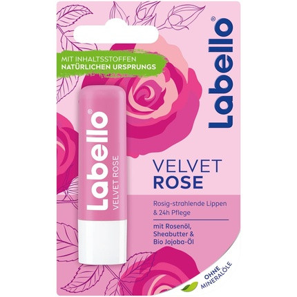 Labello Velvet Rose Lip Care Stick 4.8g