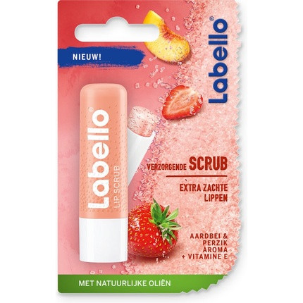 Labello Lip Scrub Strawberry / Peach 5.5ml