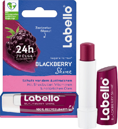 Labello Lip Care Blackberry Shine - 48 Grams