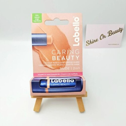 Labello Caring Beauty Nude Lip Balm - New Design