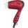 Clatronic Hair Dryer HTD 3429 Soft Touch Housing 2 Temperature/Power Settings 360° Rotating Nozzle Red