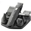 Remington Personal Groomer Edge PG6030 Styling Set for Face and Body Hair - 4 Detachable Heads Black