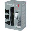 Remington Personal Groomer Edge PG6030 Styling Set for Face and Body Hair - 4 Detachable Heads Black