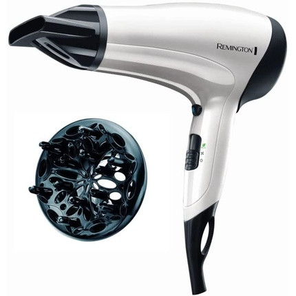 Remington Power Volume Ion Hair Dryer 2000W with Styling Nozzle and Diffuser