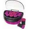 Remington Jumbo Curlers H5670 with Ceramic Ion Technology and Wax Core - 2 Sizes Black/Pink