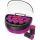 Remington Jumbo Curlers H5670 with Ceramic Ion Technology and Wax Core - 2 Sizes Black/Pink