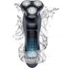 Remington HyperFlex Aqua XR1430 Rotary Shaver with Flexible Swivel Head ComfortFloat Blades Wet and Dry Use Black/Blue