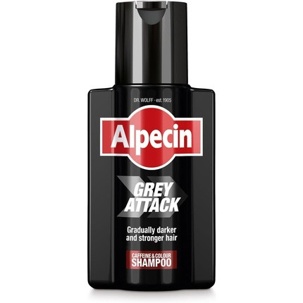 Alpecin Grey Attack Caffeine & Colour Shampoo for Men 200ml