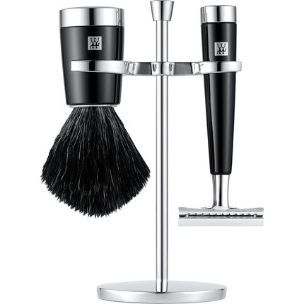 Zwilling Razor Set with Safety Razor 3 Pieces with Shaving Brush and Holder