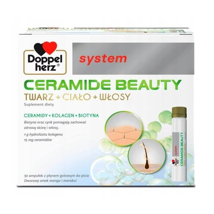 Doppelherz System Ceramide Beauty - 30 X 25 Ml