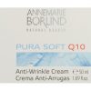 Annemarie Borlind Pura Soft Q10 Anti-Wrinkle Cream 50ml - Provides 24 Hour Care, Moisture and Intensive Protection - Prevents Premature Skin Aging