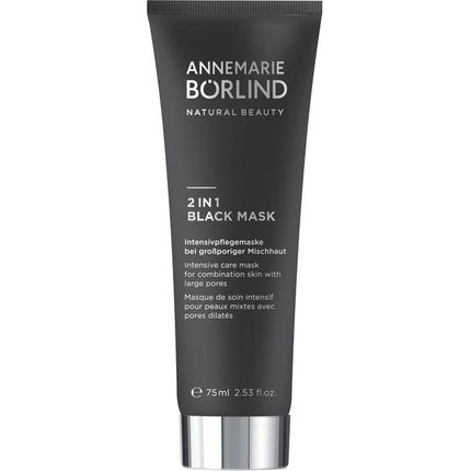 Annemarie Börlind Natural Beauty 2 in 1 Black Mask 75ml